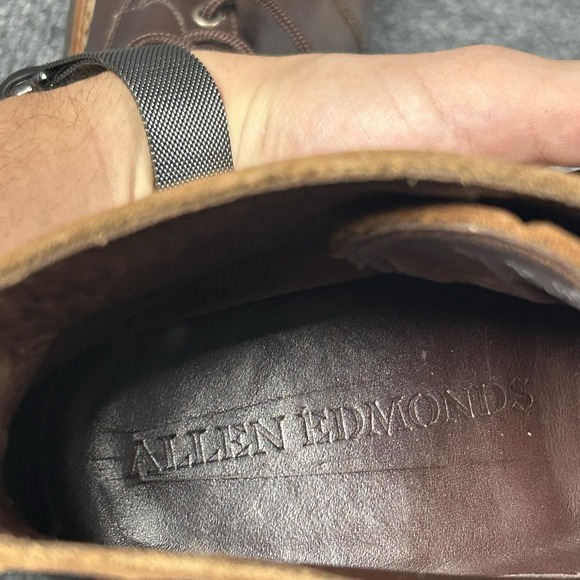 Allen Edmonds Patton Weatherproof Mens Boots 9 EEE Brown Dainite Sole 4098 main image 7